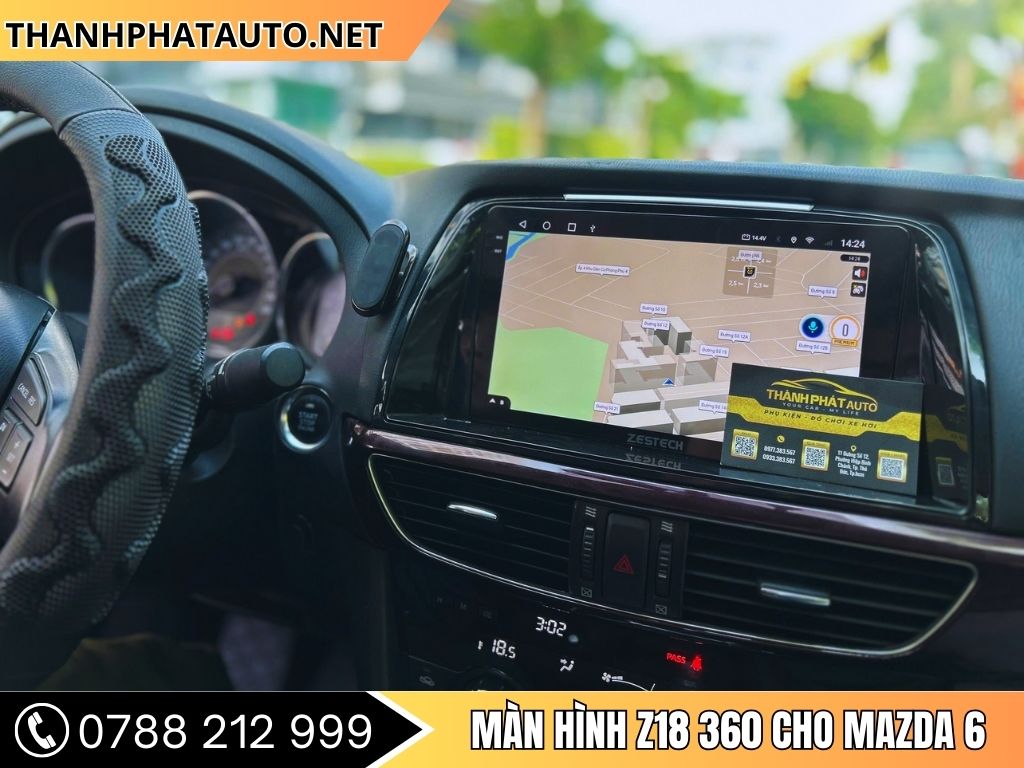 Màn hình Z18 360 cho Mazda 6
