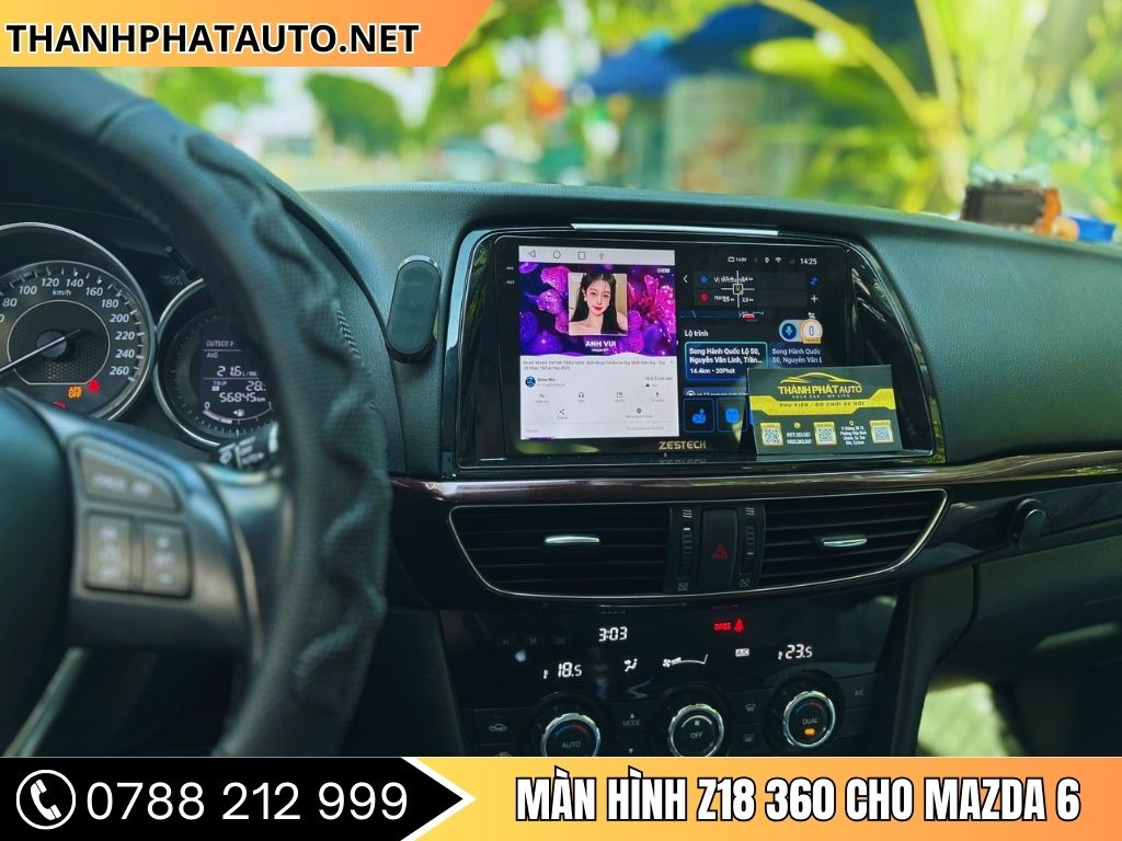 Màn hình Z18 360 cho Mazda 6