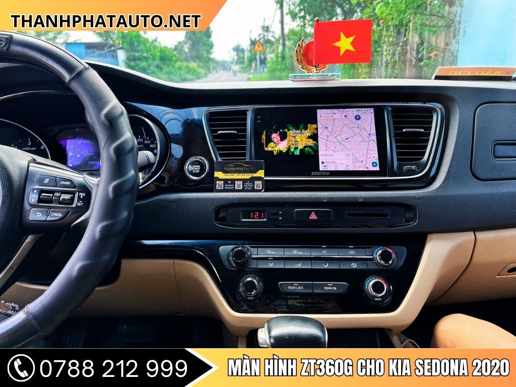 Màn Hình ZT360G Kia Sedona 2020