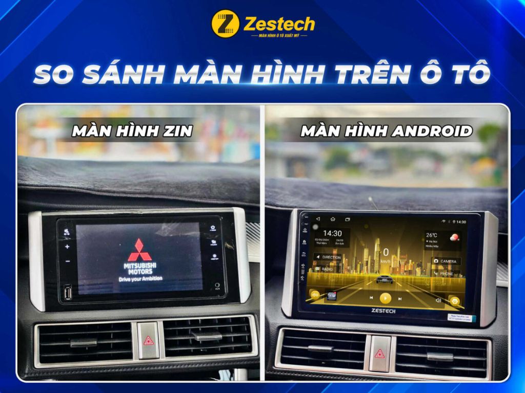 Màn hình Android và màn hình nguyên bản khác nhau như thế nào