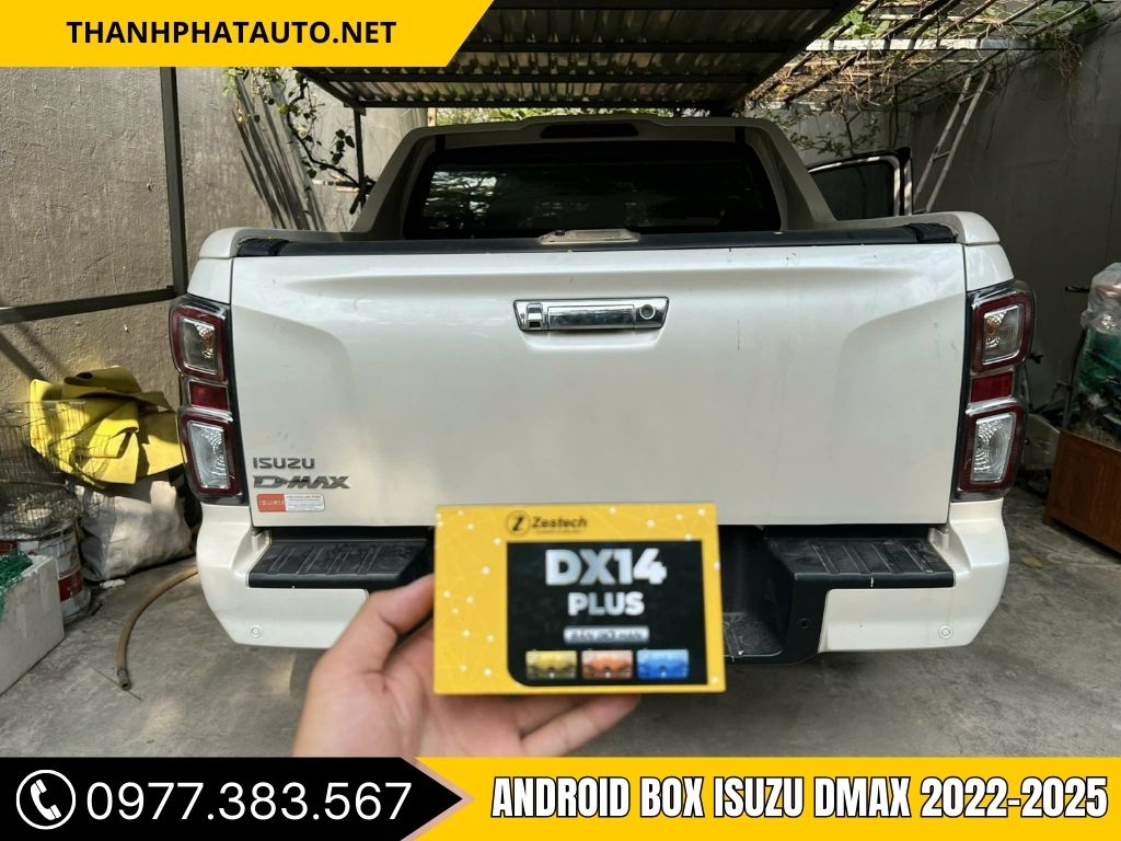 Hình Ảnh Android Box Isuzu Dmax 2022, 2023, 2024, 2025