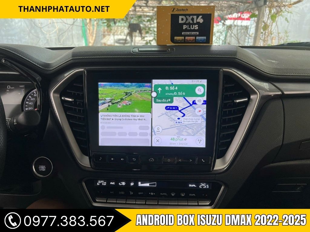 Android Box Isuzu Dmax 2022-2025