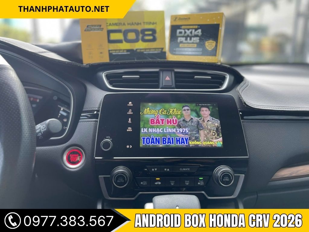 Android Box Honda Crv 2026