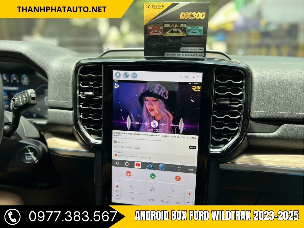  Android Box Ford Wildtrak 2023-2025
