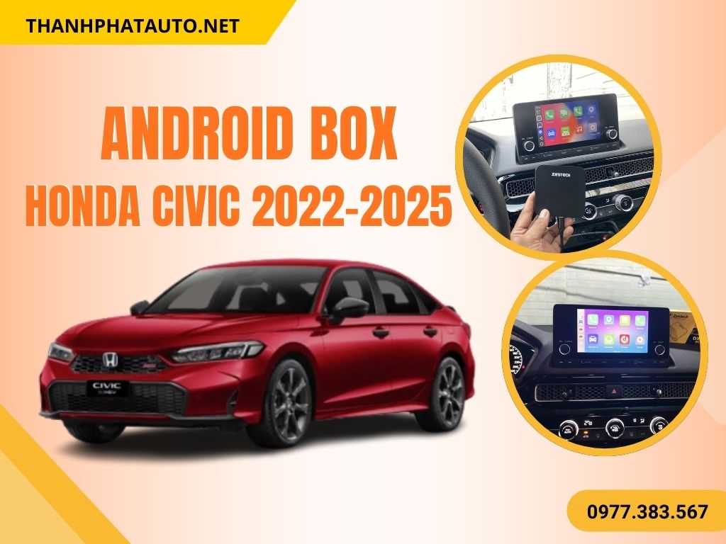 Android Box Honda Civic 2022-2025
