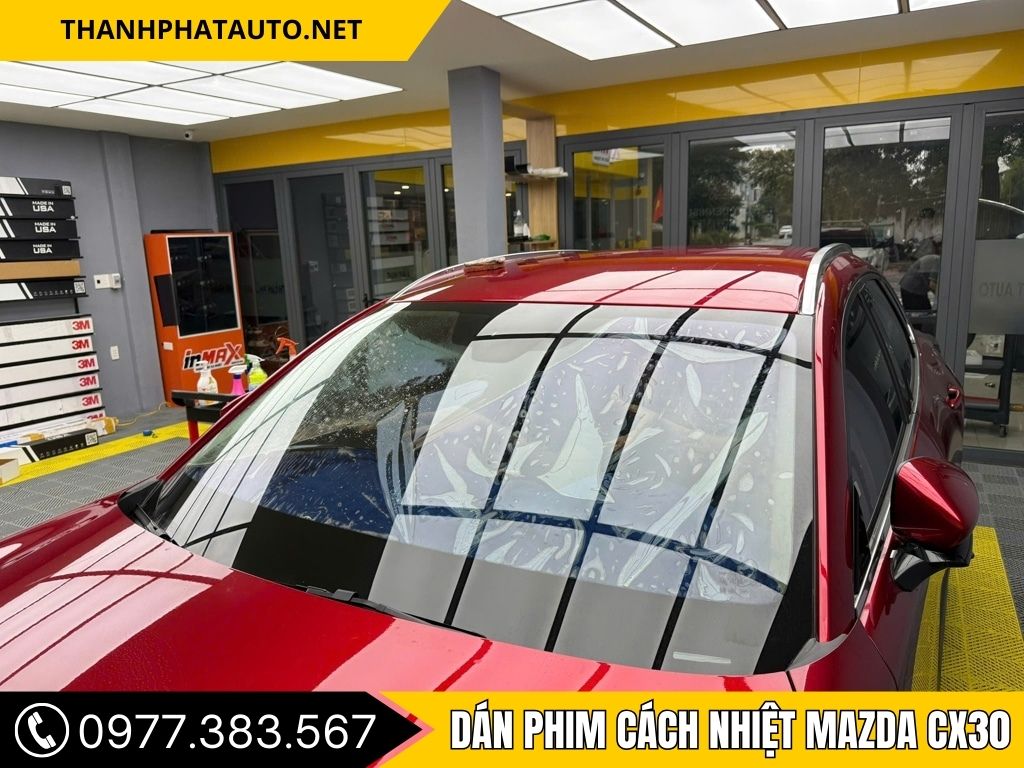 Dán Phim Cách Nhiệt Mazda CX30