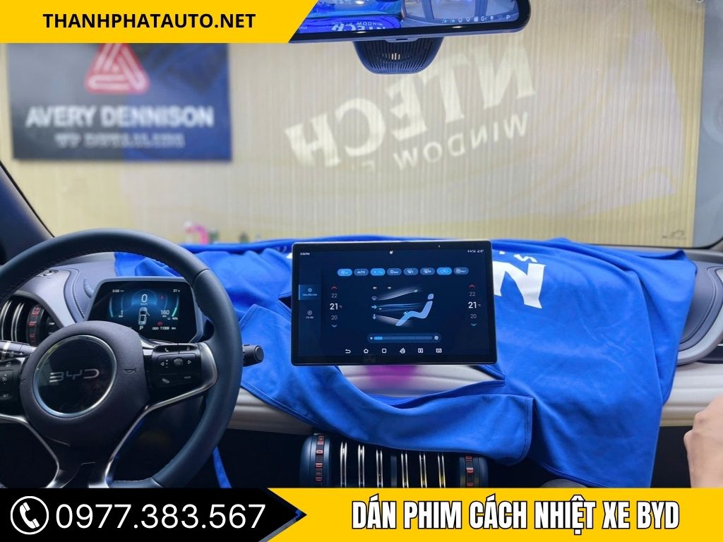 Dán Phim Cách Nhiệt Xe BYD