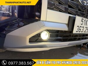 Hình Ảnh Đèn Bi Gầm F10 Pro Cho Hyundai Creta 2023