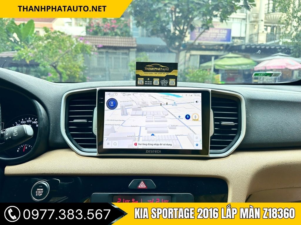 Hình Ảnh Kia Sportage 2016 Lắp Màn Z18360