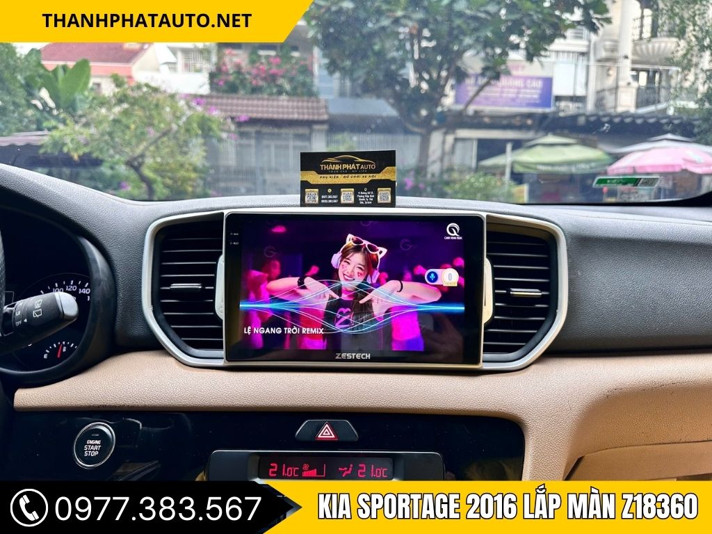 Hình Ảnh Kia Sportage 2016 Lắp Màn Z18360