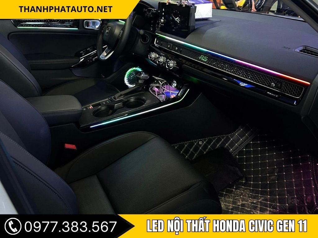 LED Nội Thất Honda Civic Gen 8
