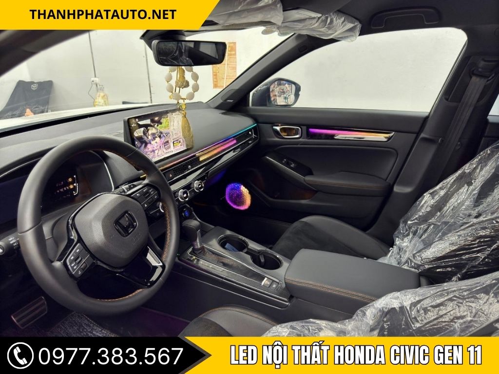 LED Nội Thất Honda Civic Gen 8