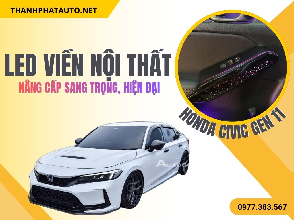 LED Nội Thất Honda Civic Gen 8