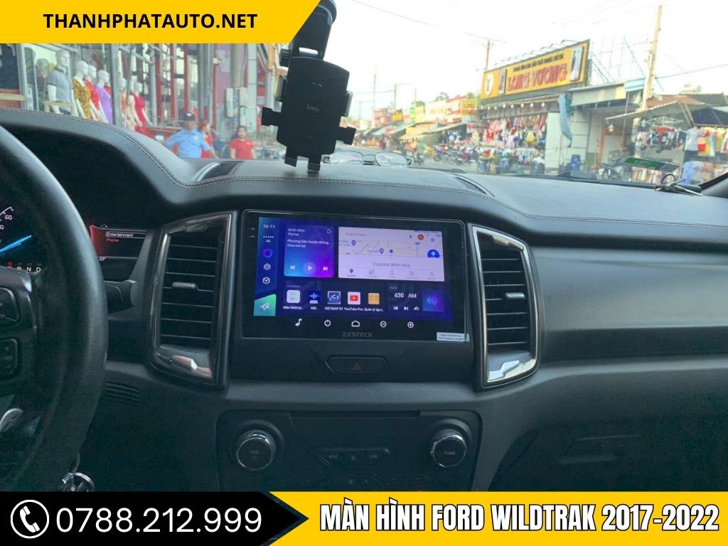 Hình Ảnh Màn Hình Ford Wildtrak 2017, 2018, 2019, 2020, 2021, 2022