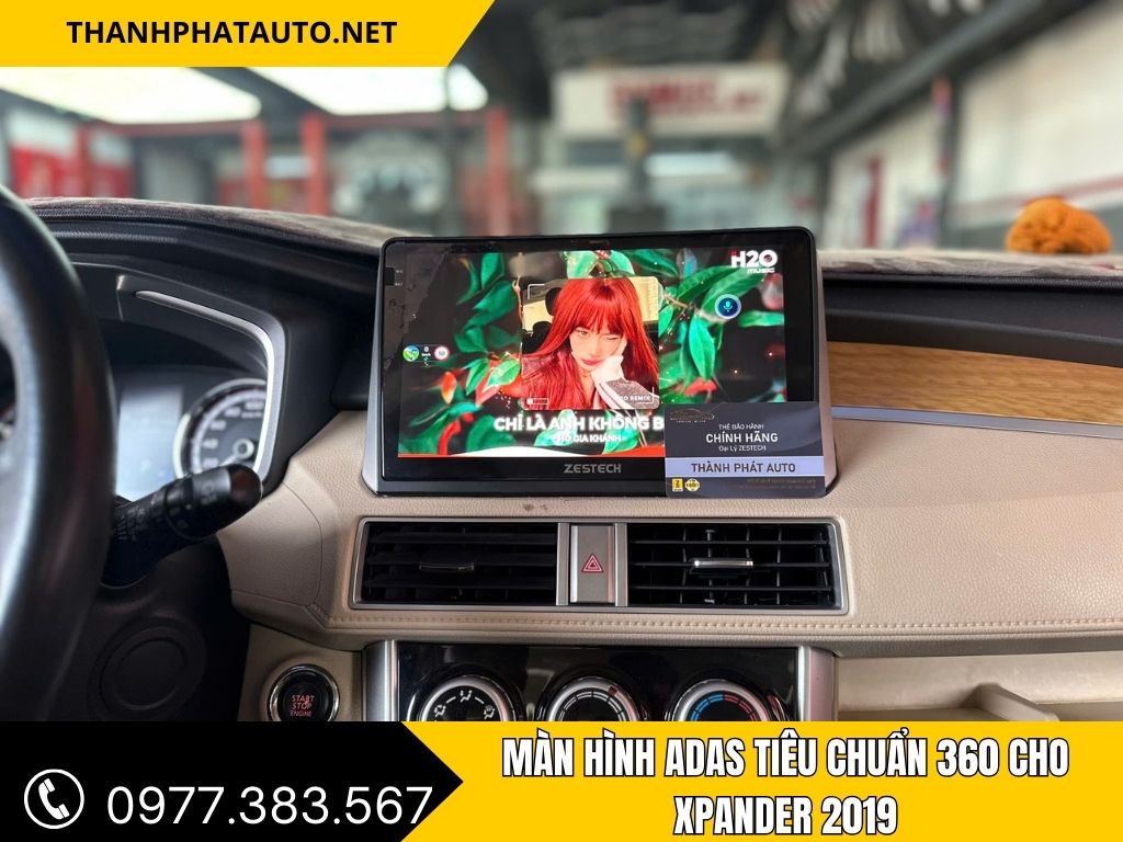 Hình Ảnh Màn Hình ADAS Tiêu Chuẩn 360 cho Xpander 2019 