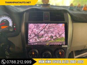 Màn Hình Android Cho Toyota Altis 2007–2013