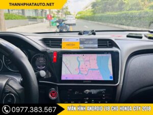 Màn Hình Android Z18 Trên Honda City 2018