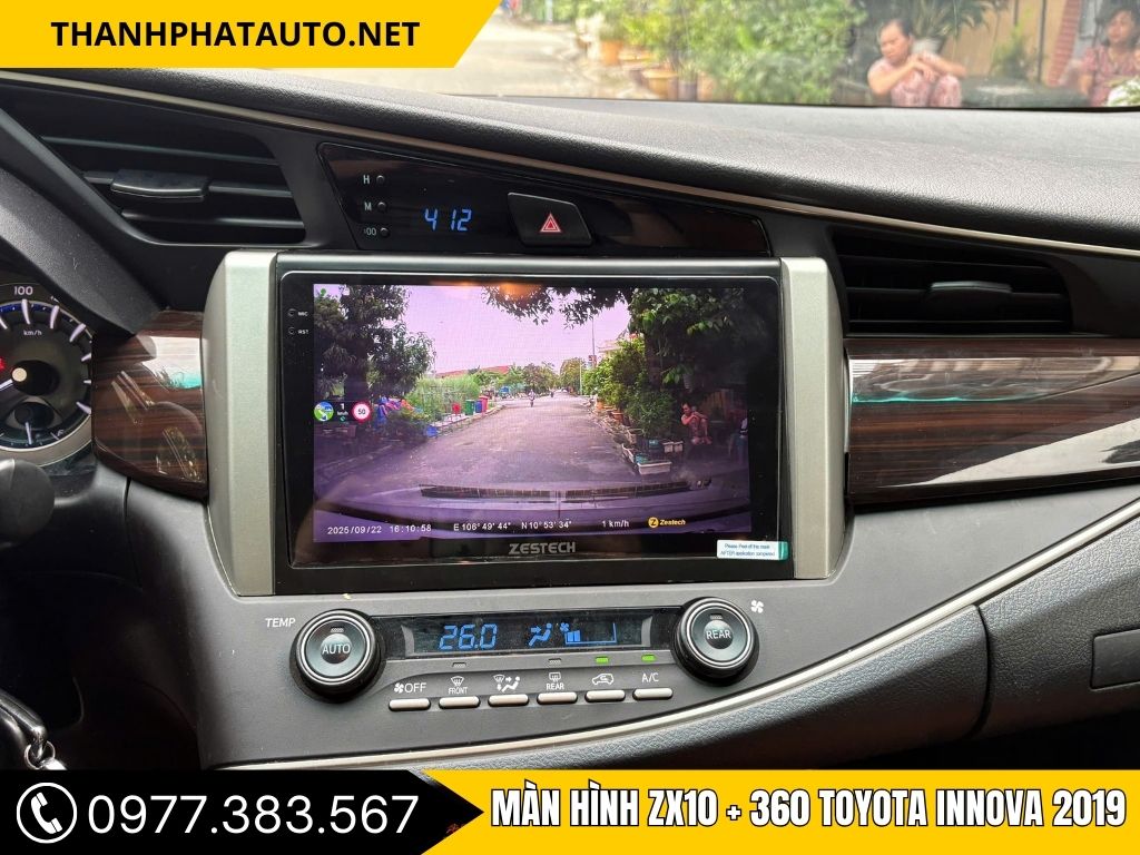 Màn Hình ZX10+ 360 Cho Innova 2019