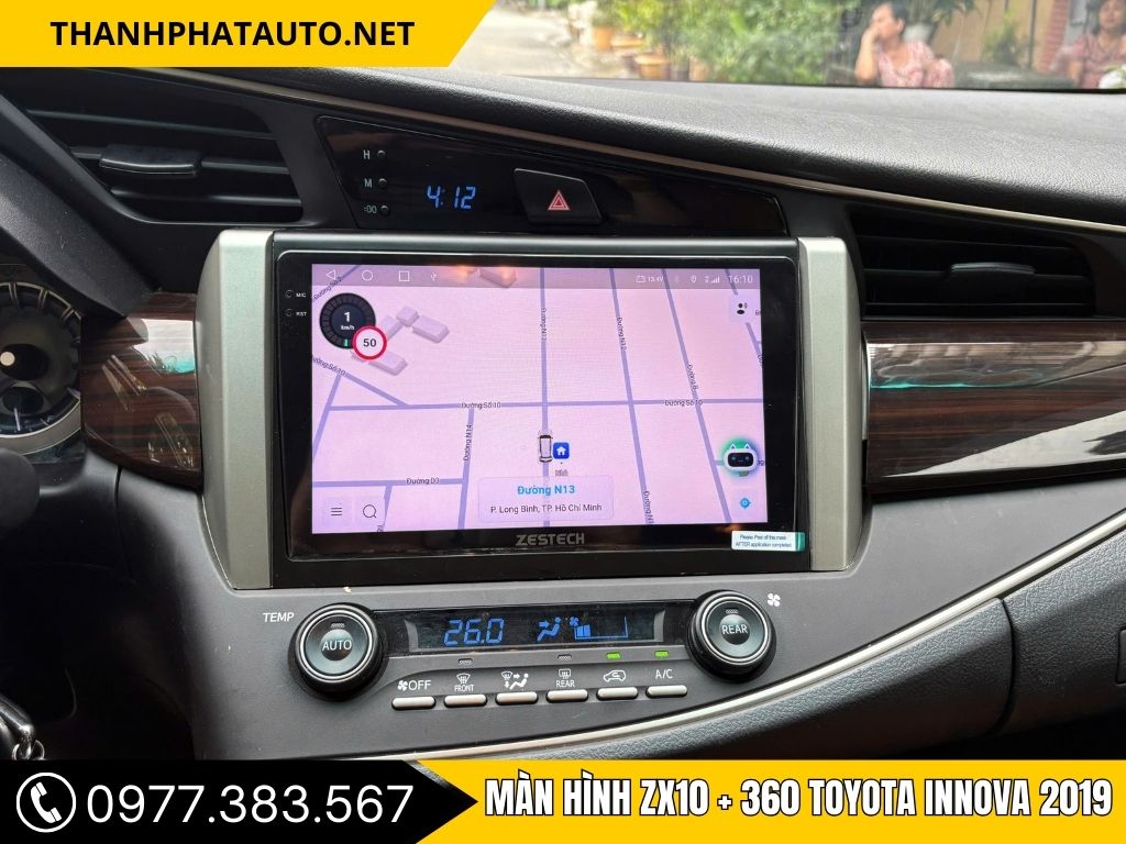 Màn Hình ZX10+ 360 Cho Innova 2019