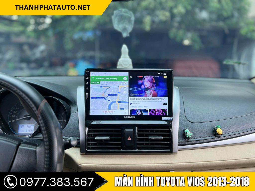 Màn Hình Toyota Vios 2013–2018