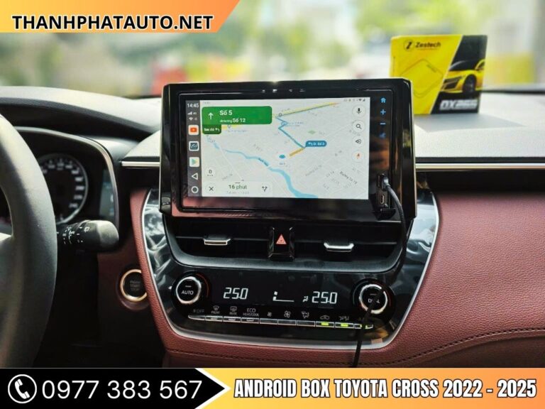 Android Box Toyota Cross 2022-2025 | Giữ Nguyên Màn Hình Zin