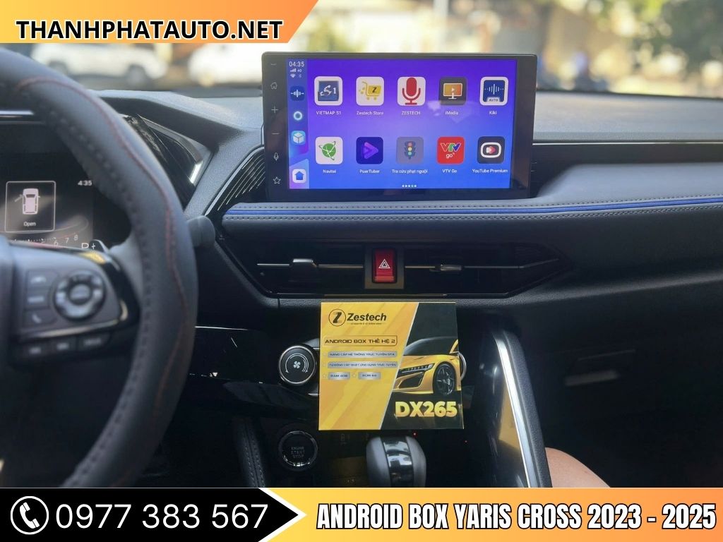 Android Box Yaris Cross 2023-2025