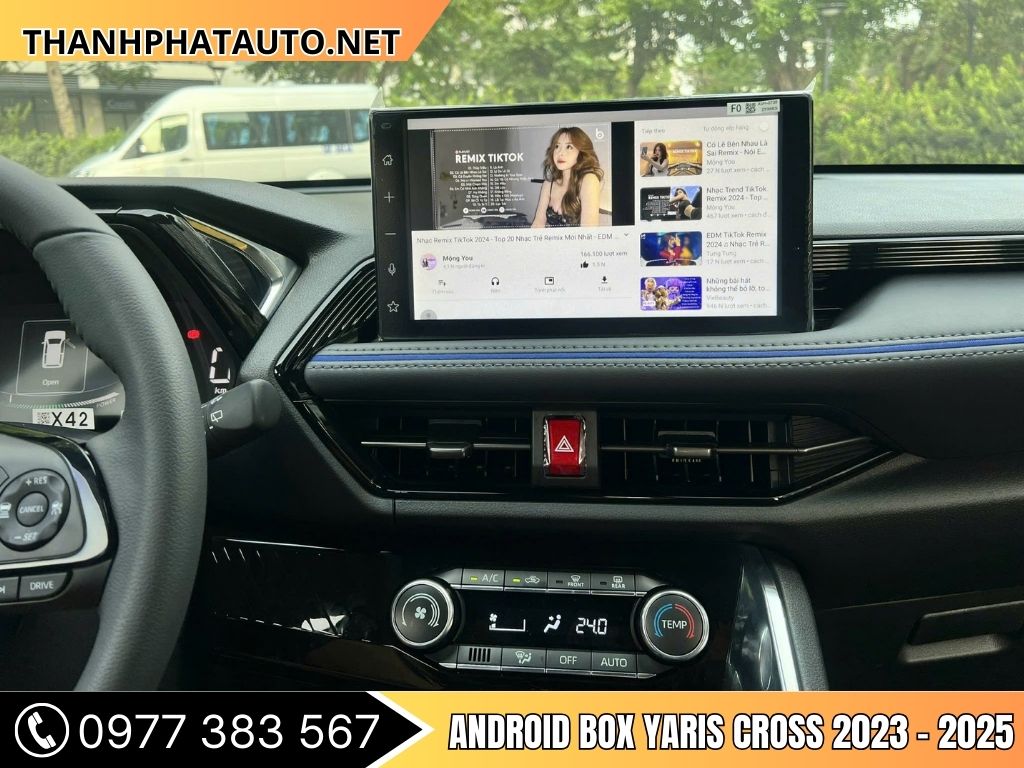 Android Box Yaris Cross 2023-2025