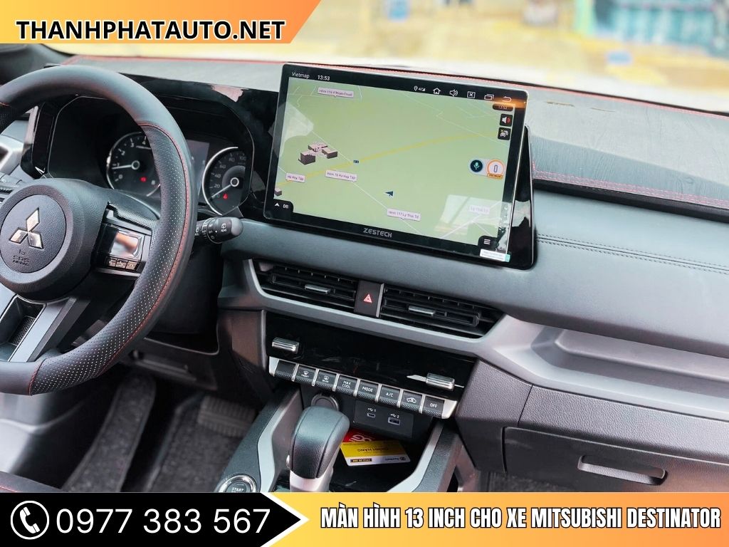 Màn Hình 13 Inch Cho Xe Mitsubishi Destinator