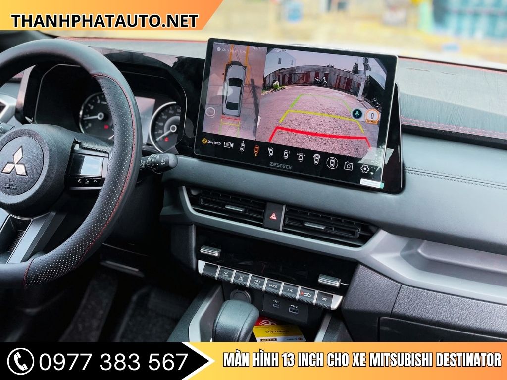 Màn Hình 13 Inch Cho Xe Mitsubishi Destinator