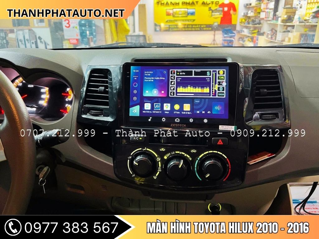 Màn Hình Toyota Hilux 2010-2016