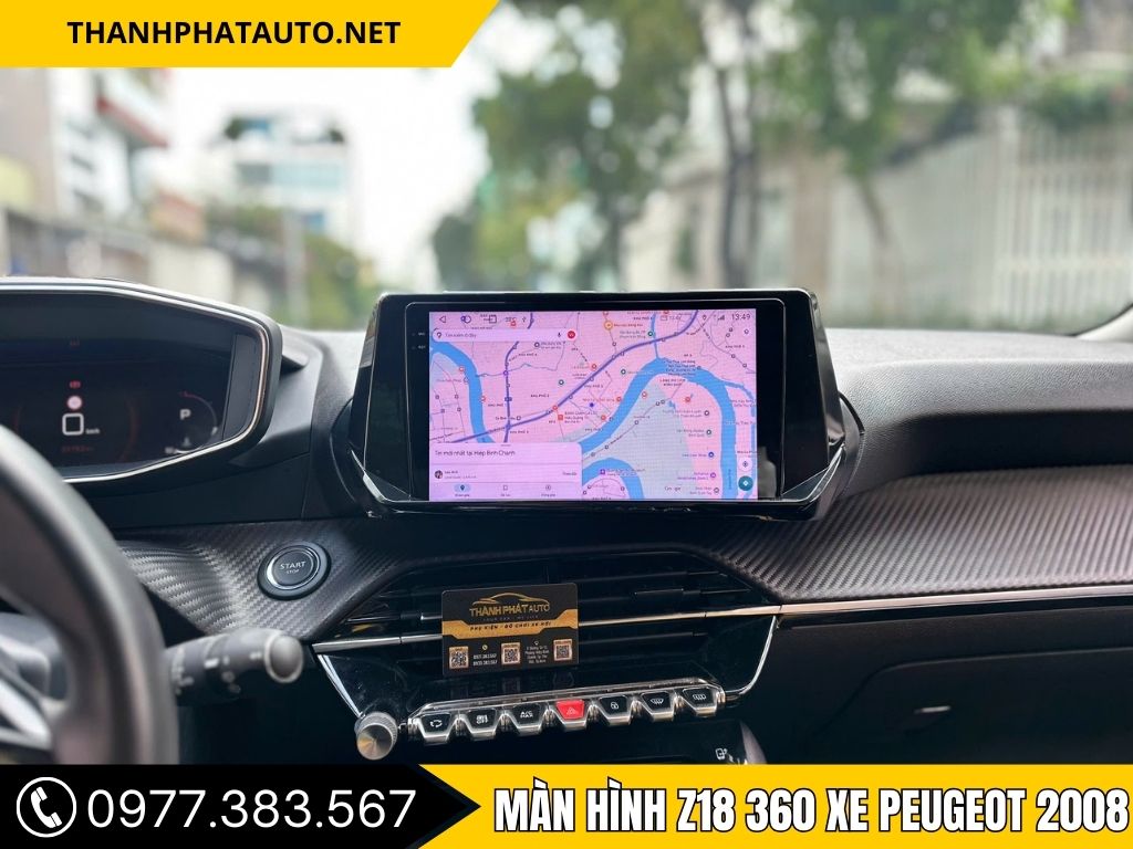 Màn Hình Z18 360 Xe Peugeot 2008 