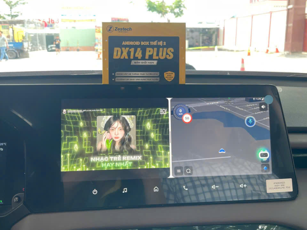 Android Box DX14 Plus dành cho Mitsubishi Destinator