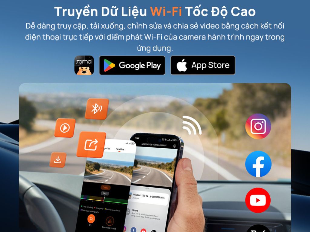 Camera Hành Trình 70mai T400