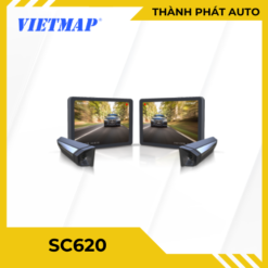 Gương Điện Tử VIETMAP SC620 – Camera 2 Bên, Cảnh Báo Điểm Mù BSD