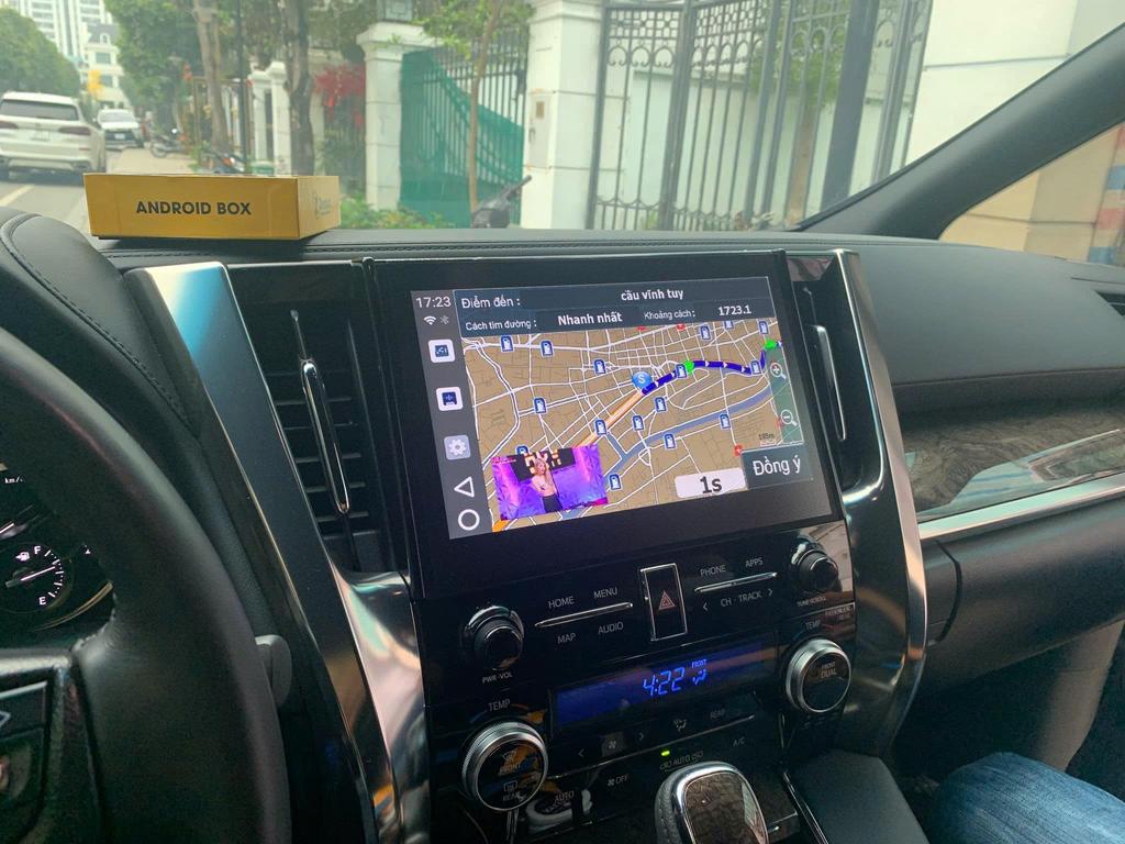 Android Box Cho Xe Toyota Alphard 2019 Lắp Đặt Tận Nơi Uy Tín chính hãng 1