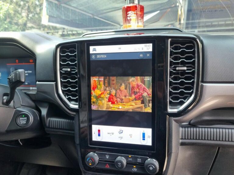 Android Box Ford Everest 2022 Chính Hãng Zestech Lắp Đặt Tận Nơi