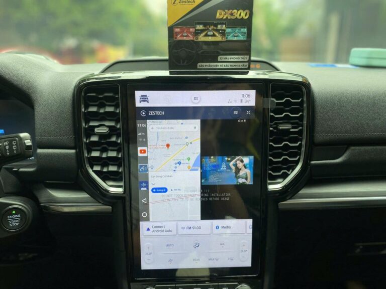 Android Box Ford Everest 2023 Chính Hãng Cấu Hình Mạnh Giá Tốt