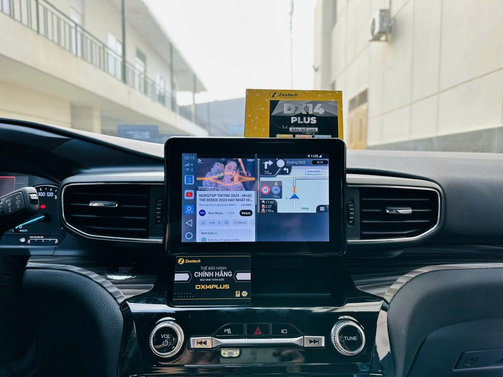 Android Box Ford Explorer 2023 Chính Hãng Zestech Lắp Đặt Tận Nơi chính hãng 1