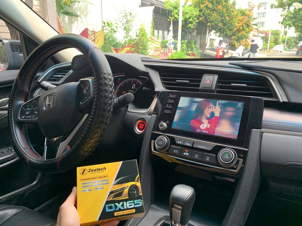 Android Box Honda Civic 2021 Lắp Đặt Tận Nơi Uy Tín Tại TPHCM chính hãng 2