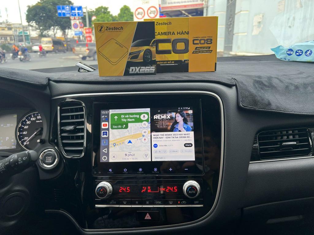 Android Box Mitsubishi Outlander 2026 Chính Hãng Lắp Đặt Tận Nơi chính hãng 1