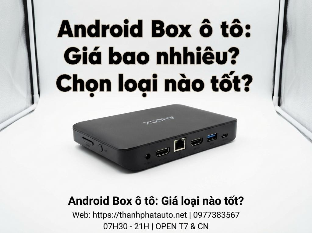 Android Box ô tô: Giá bao nhiêu? Chọn loại nào tốt?