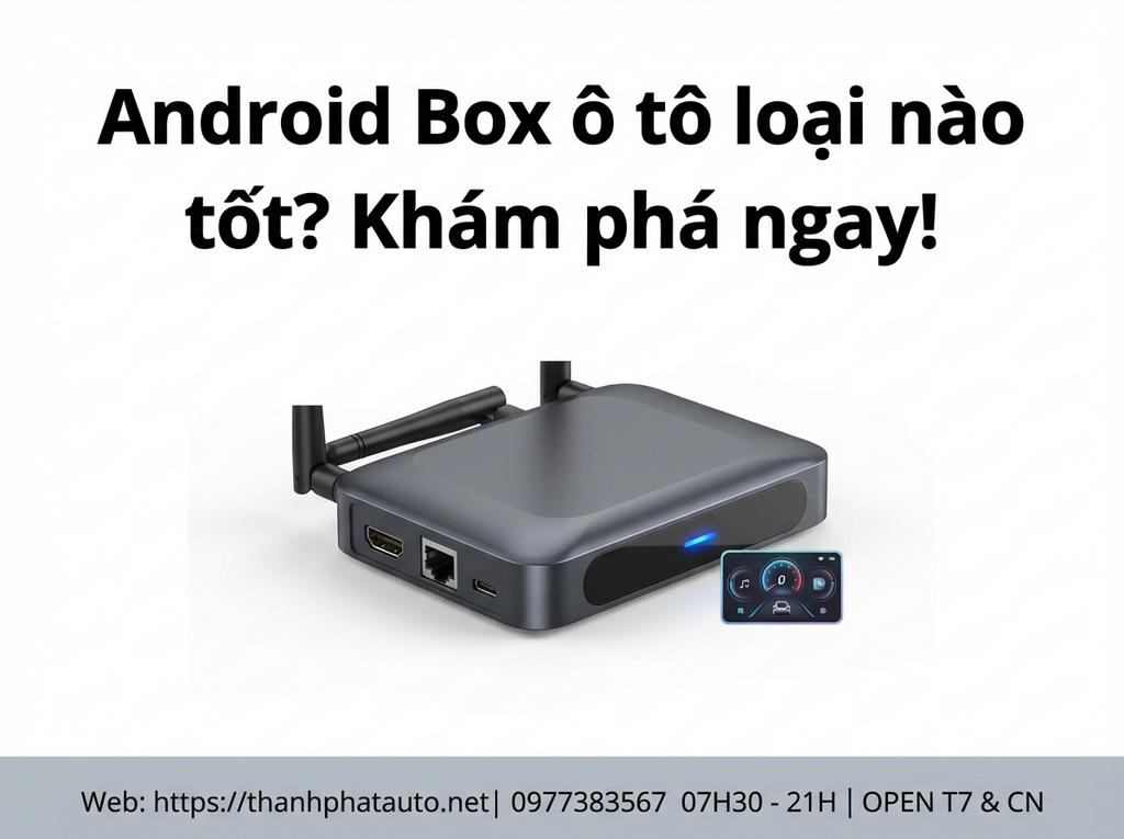 Android Box ô tô loại nào tốt? Khám phá ngay!
