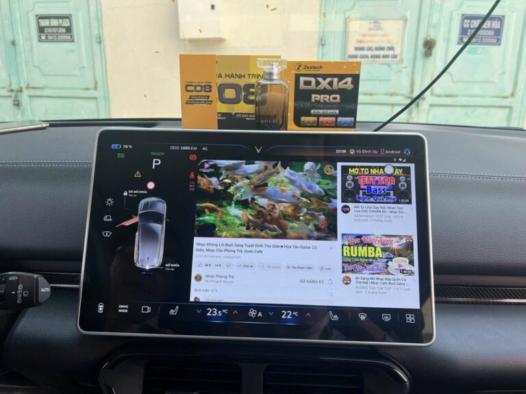 Android Box Zestech Cho VinFast VF8 2023 Chính Hãng Lắp Đặt Tận Nơi