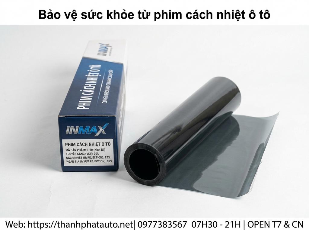 Bảo vệ sức khỏe từ phim cách nhiệt ô tô