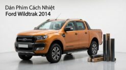 Dán Phim Cách Nhiệt Ford Wildtrak 2014 Chính Hãng Cao Cấp Tại TPHCM