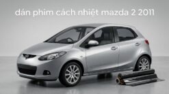 Dán Phim Cách Nhiệt Mazda 2 2011 Chính Hãng Uy Tín Tại TPHCM