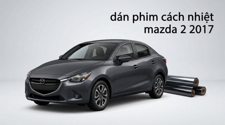Dán Phim Cách Nhiệt Mazda 2 2017 Giá Tốt Lắp Đặt Tận Nơi Uy Tín