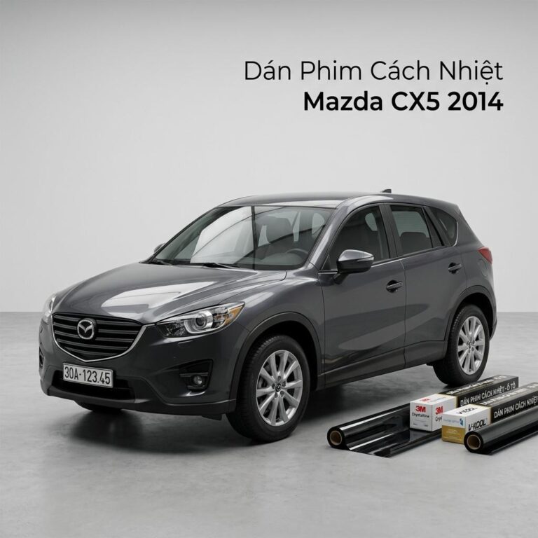 Dán Phim Cách Nhiệt Mazda CX5 2014 Uy Tín Chuyên Nghiệp Tại TPHCM