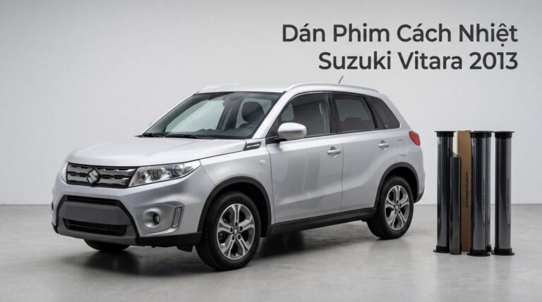 Dán Phim Cách Nhiệt Suzuki Vitara 2013 Chính Hãng Lắp Đặt Tận Nơi
