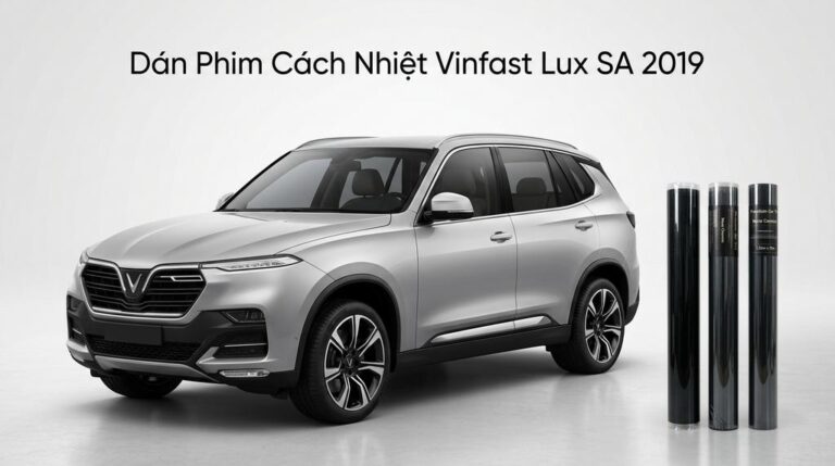Dán Phim Cách Nhiệt Vinfast Lux SA 2019 Chuyên Nghiệp Chính Hãng